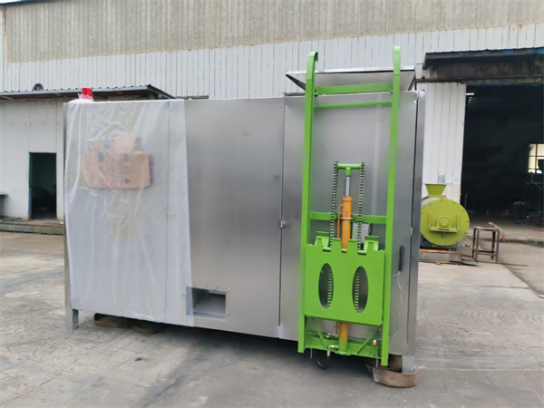 1.5m³不锈钢餐厨垃圾处理设备-包装完毕准备发往河北！